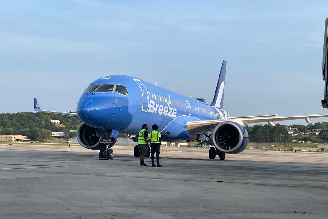 Breeze Airways Takes Off at  Birmingham-Shuttlesworth International Airport